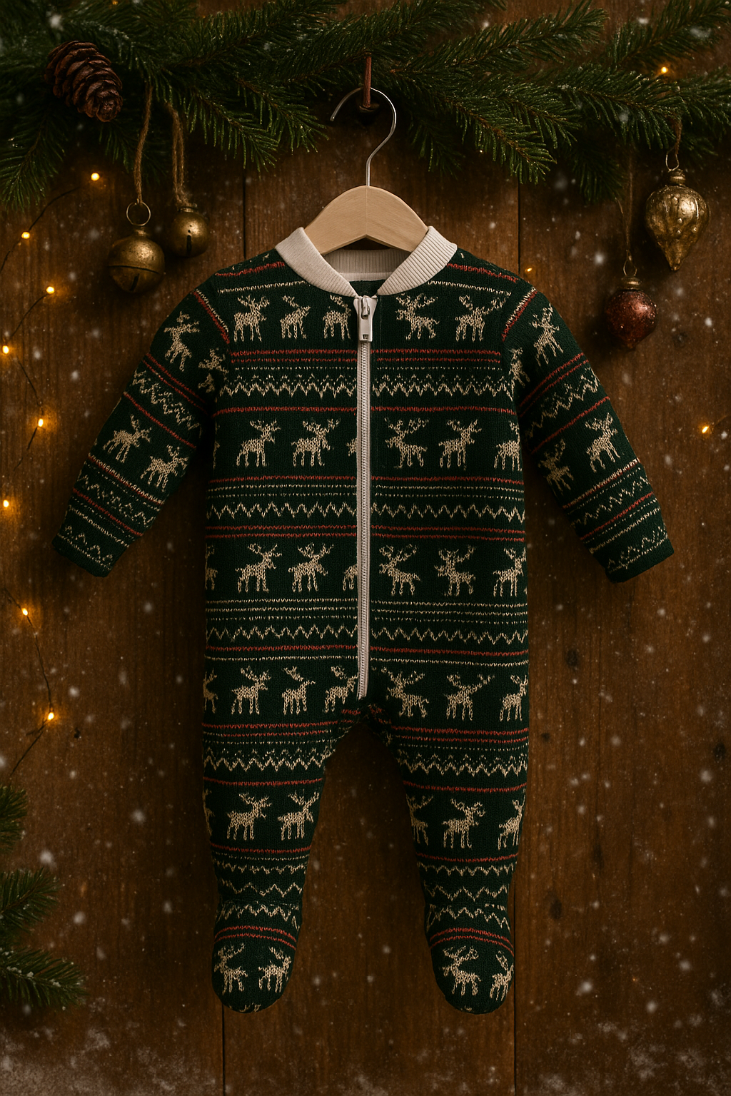 Kombinezon jeshil festiv